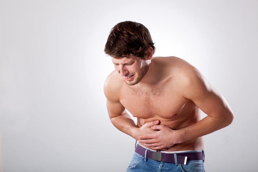 Manifestation von Prostatitis