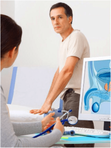 Identifizierung der Art der Prostatitis bei einem Mann